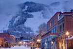 Winter in downtown Aspen
